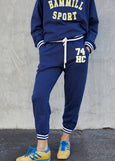 74 HAMMILL SPORT TRACK PANTS - NAVY