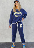 74 HAMMILL SPORT TRACK PANTS - NAVY