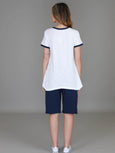 Corrine Pink Star Tee