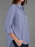 Croydon Navy Stripe Shirt