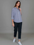 Croydon Navy Stripe Shirt