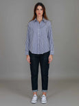 Croydon Navy Stripe Shirt