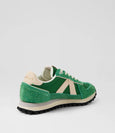 Gate Green/Grey Snake-Suede Nylon Sneakers