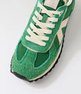 Gate Green/Grey Snake-Suede Nylon Sneakers