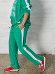 Fun Towelling Pant- Green