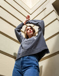 Effortless Crew- Dark Grey