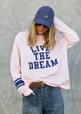 Live the Dream LS Tee- Pink