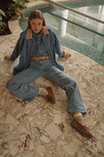 Harper Jean- 70’s Blue