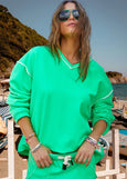 Capri Green Sweat