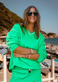 Capri Green Sweat
