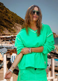 Capri Green Sweat