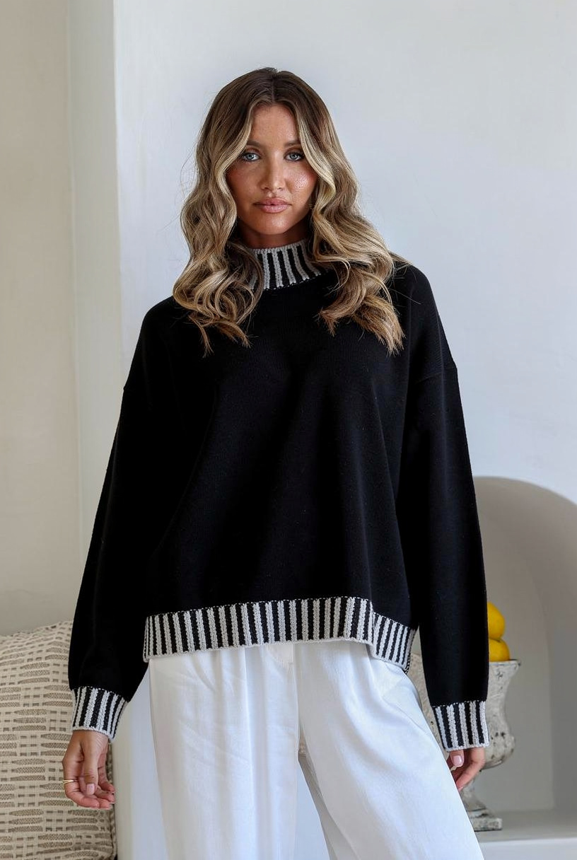 Tilly Knit- Black