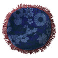 Bernanda Velvet Cushion- Lapis