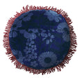 Bernanda Velvet Cushion- Lapis