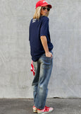 St Louis Tee- Navy