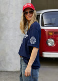 St Louis Tee- Navy