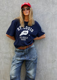 St Louis Tee- Navy