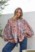 Dreams Blouse- Cami Blue