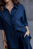 Dune Shirt- Navy