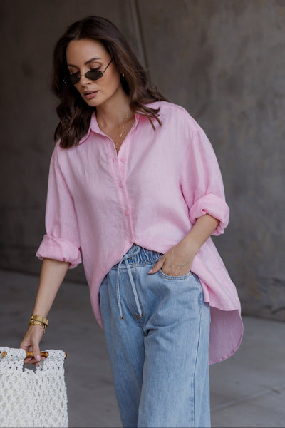 Dune Shirt- Light Pink