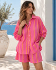 The Cali Stripe Set