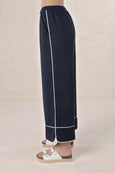Lugano Pant- Navy/White
