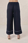 Lugano Pant- Navy/White