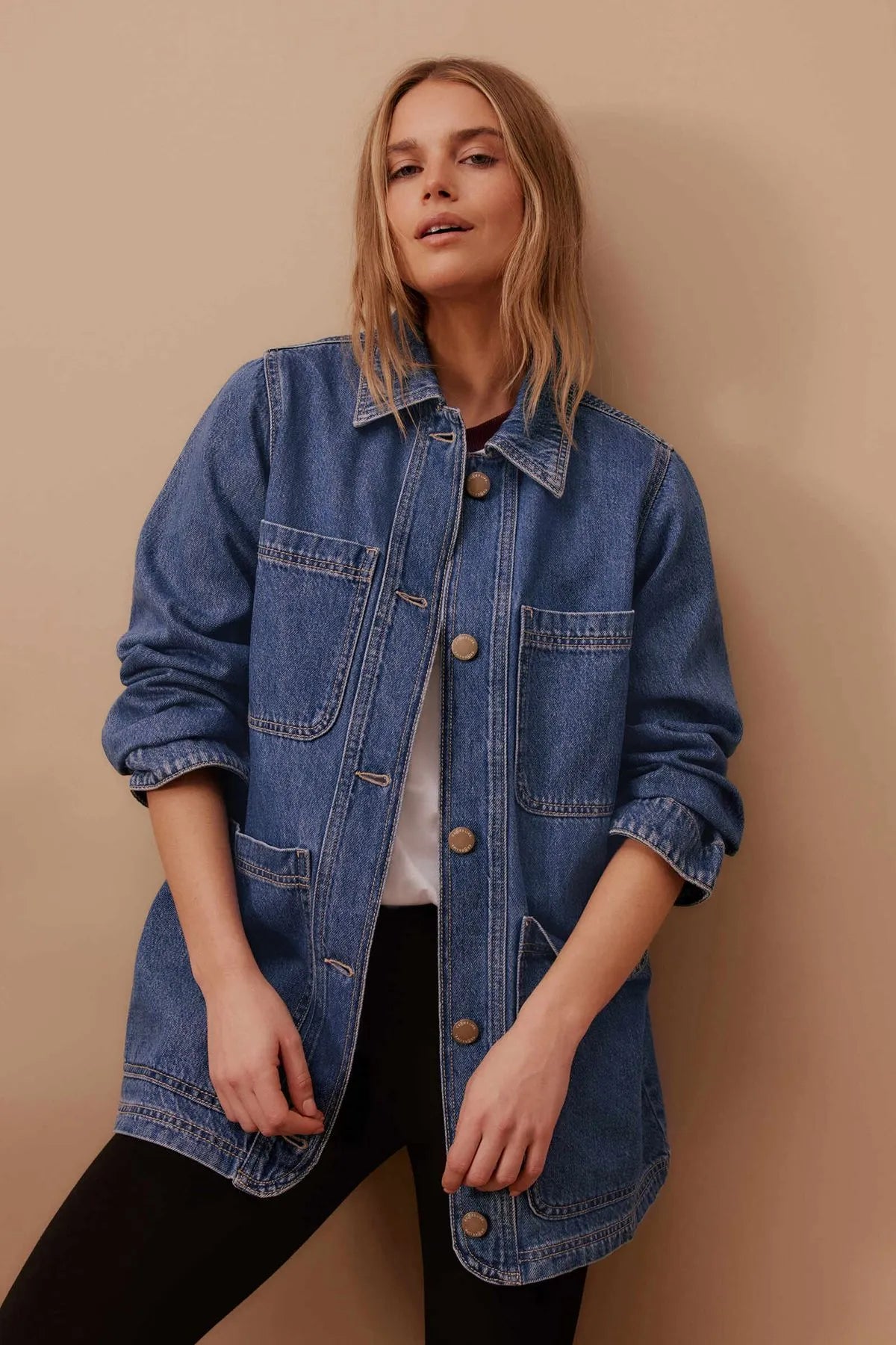 The Everyday Jacket- Fresh Indigo