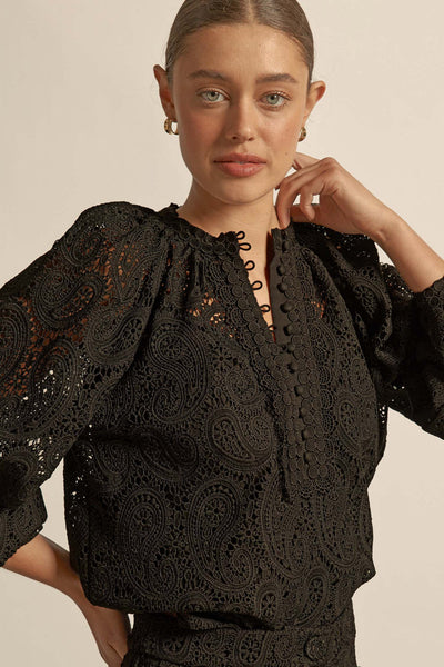 Adorn Top- Black