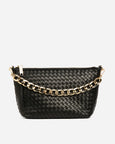 Agnes Bag- Black Weave