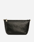 Agnes Bag- Black Weave