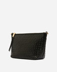 Agnes Bag- Black Weave