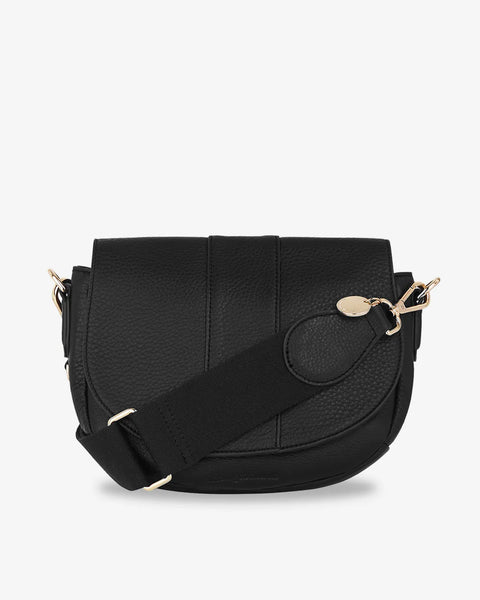 Zara Saddle Bag- Black