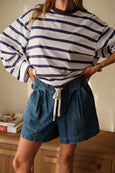 Darcy Relaxed Everyday Short- Fresh Indigo