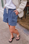Darcy Relaxed Everyday Short- Fresh Indigo