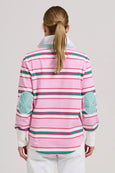 Rugby Sweatshirt Summer - Pink Multi Stripe