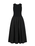Raven Cotton Dress- Black