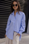 Gatto Shirt- Blue