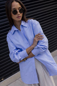 Gatto Shirt- Blue