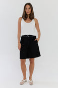 Noir Shorts- Black