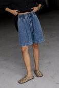 Miki Shorts- Blue Wash