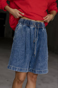 Miki Shorts- Blue Wash
