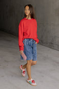 Miki Shorts- Blue Wash
