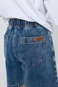 Miki Shorts- Blue Wash