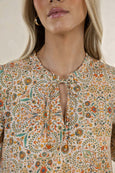 Rumi Smock Dress- Almond