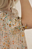 Rumi Smock Dress- Almond