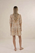 Rumi Smock Dress- Almond