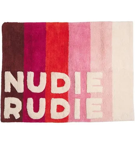 Dariel Nudie Bath Mat - Scarlet