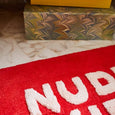 Tula Nudie Bath Mat Mini - Scarlet
