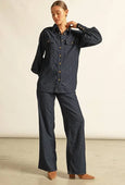 Crest Top- Dark Denim